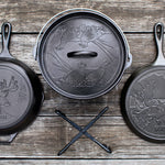 Lodge Cast Iron Wildlife Series 5 Piece Cookware Set