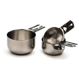 RSVP Endurance 18/8 Stainless Steel Nesting Measuring Cups, Set of 4