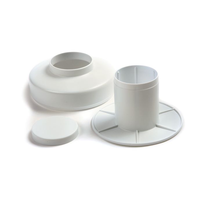 Norpro 4.5-Inch Hamburger Press, White