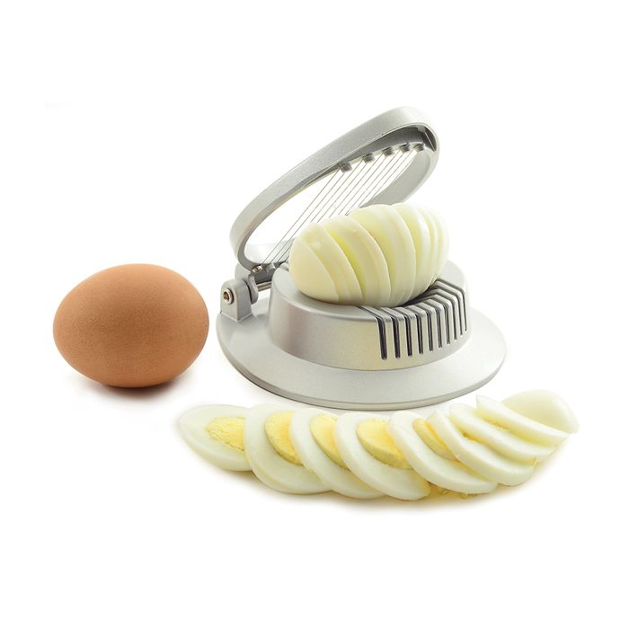 Norpro Heavy Duty Egg and Mushroom Slicer, Silver