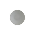 Fortessa Vitraluxe Dinnerware Heirloom Bread & Butter Plate, 6.25-Inch, Set of 4, Smoke