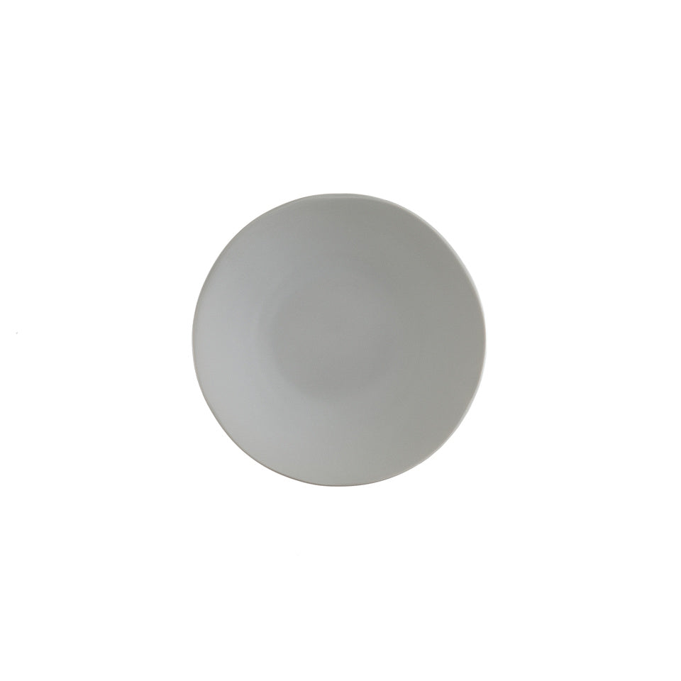 Fortessa Vitraluxe Dinnerware Heirloom Bread & Butter Plate, 6.25-Inch, Set of 4, Smoke