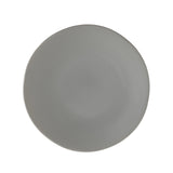 Fortessa Vitraluxe Dinnerware Heirloom Charger, 12-Inch, Set of 4, Smoke