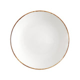 D&V Salt Serena Coupe Pasta Bowl, 11.5-Inch, Set of 4, White