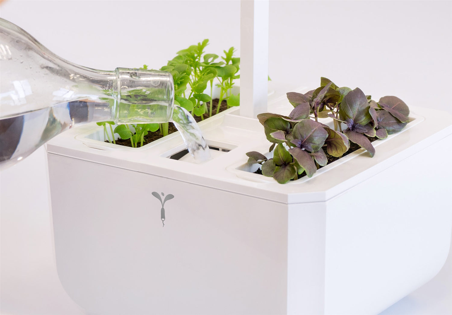 Veritable Exky Classic Indoor Garden, Artic White