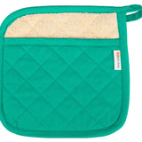 MU Kitchen 100% Quilted Cotton Pot Holder, 9-inch by 9-Inch