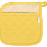MU Kitchen 100% Quilted Cotton Pot Holder, 9-inch by 9-Inch