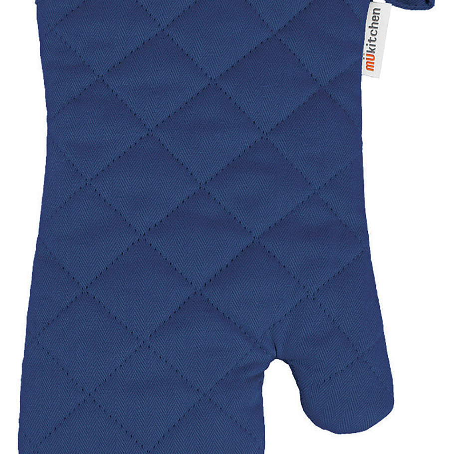 MU Kitchen 100% Cotton Terry-Lined Oven Mitt, 13-Inch
