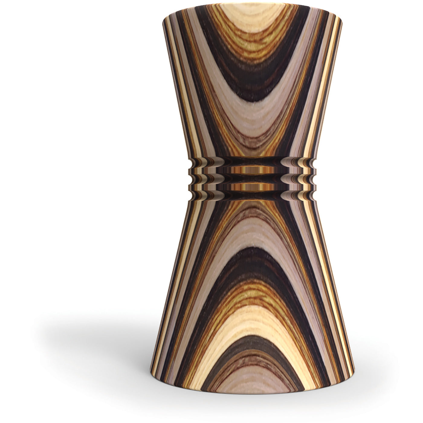 Island Bamboo Pakkawood Double Cocktail Jigger